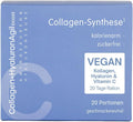 AgilNature veganes Collagen + Hyaluron I 20 Sachets mit Hyaluronsäure, Glycin, Lysin & Vitamin C I Unterstützt die Kollagenbildung¹ I Zuckerfrei, kalorienarm & geschmacksneutral I Made in Germany