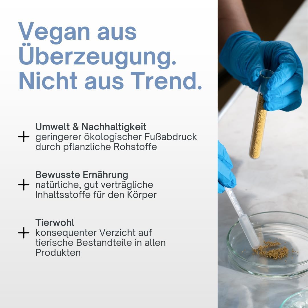 AgilNature veganes Collagen + Hyaluron I 20 Sachets mit Hyaluronsäure, Glycin, Lysin & Vitamin C I Unterstützt die Kollagenbildung¹ I Zuckerfrei, kalorienarm & geschmacksneutral I Made in Germany